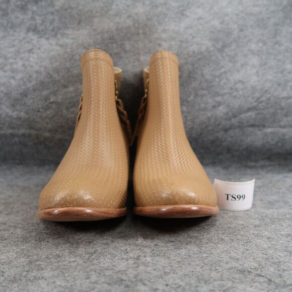 Wolverine Shoes Womens 7.5 Bootie Fashion Classic Textured Leather Brown Artisan - Picture 2 of 16